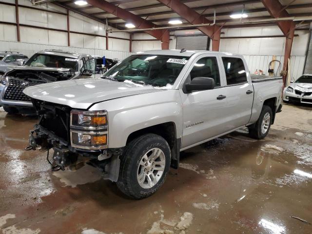 3GCUKREC6EG460897 - 2014 CHEVROLET SILVERADO SILVER photo 1