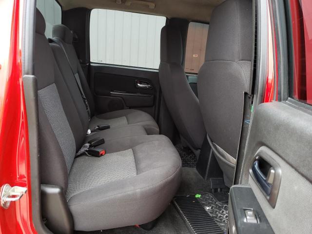 1GCHTCFE4C8165019 - 2012 CHEVROLET COLORADO L RED photo 10