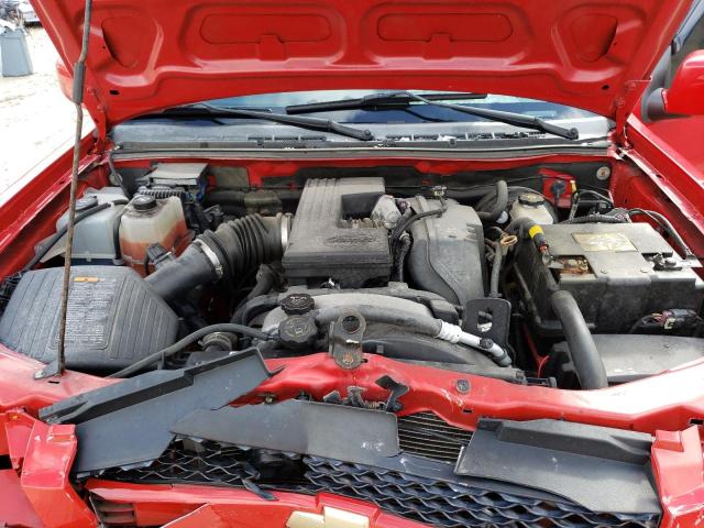 1GCHTCFE4C8165019 - 2012 CHEVROLET COLORADO L RED photo 11