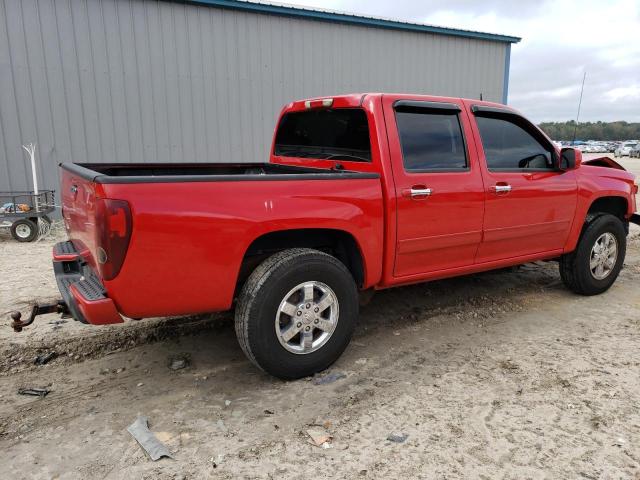 1GCHTCFE4C8165019 - 2012 CHEVROLET COLORADO L RED photo 3