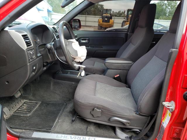 1GCHTCFE4C8165019 - 2012 CHEVROLET COLORADO L RED photo 7
