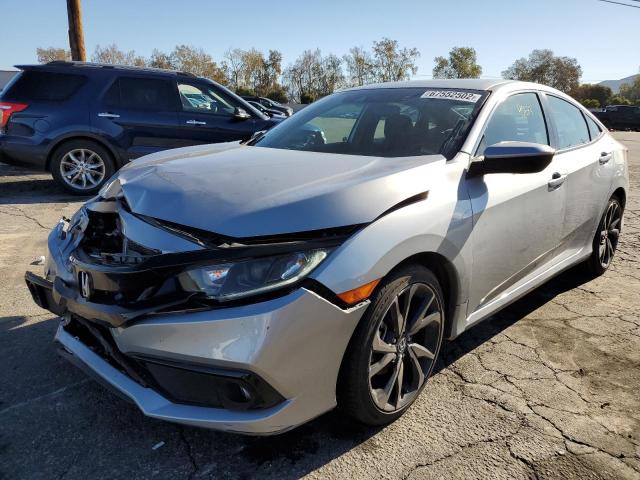 2HGFC2F89MH553307 - 2021 HONDA CIVIC SPOR 灰色 照片 1