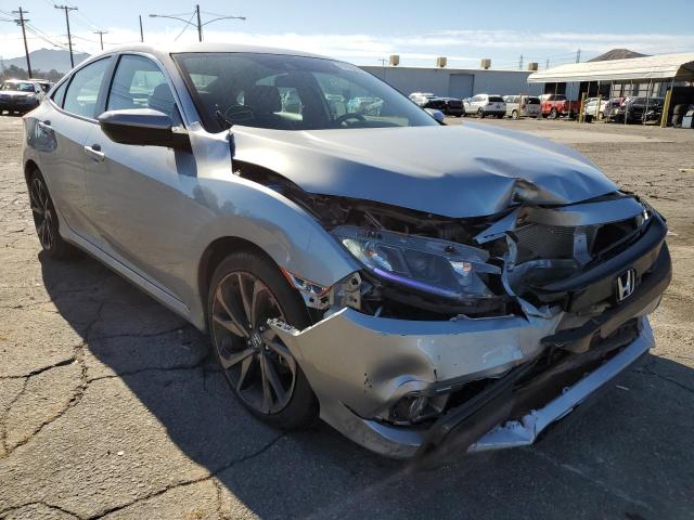 2HGFC2F89MH553307 - 2021 HONDA CIVIC SPOR 灰色 照片 4