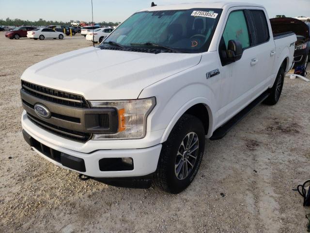 1FTEW1EP2LFC32200 - 2020 FORD F150 SUPER WHITE photo 1