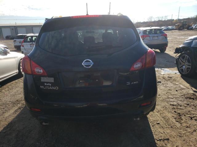 JN8AZ18W99W128017 - 2009 NISSAN MURANO S BLACK photo 6