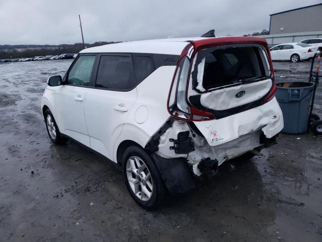 KNDJ23AU3L7725508 - 2020 KIA SOUL LX WHITE photo 2