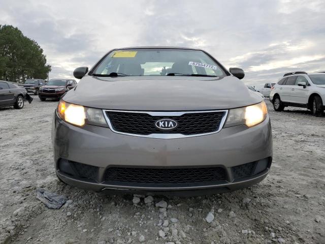 KNAFU4A22C5527306 - 2012 KIA FORTE EX GRAY photo 5