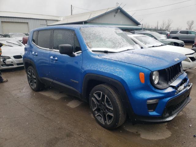 ZACNJAAB4LPL87267 - 2020 JEEP RENEGADE S BLUE photo 4