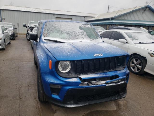 ZACNJAAB4LPL87267 - 2020 JEEP RENEGADE S 蓝色 照片 5