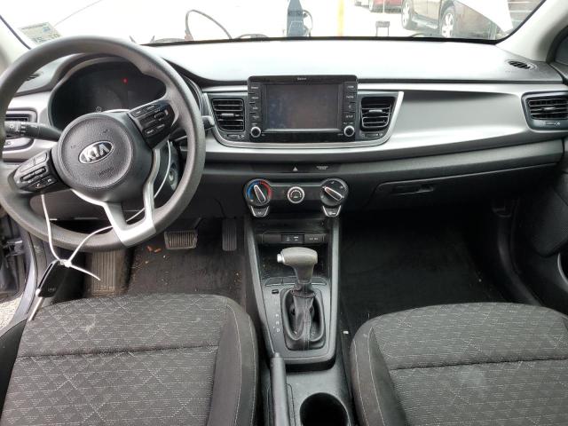 3KPA24AB9KE161723 - 2019 KIA RIO S GRAY photo 8