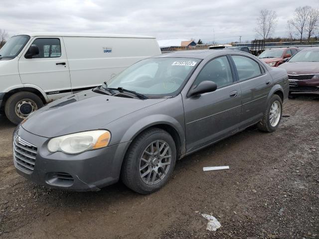 1C3EL46X45N704533 - 2005 CHRYSLER SEBRING GRAY photo 1