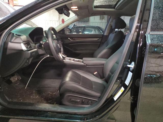 1HGCV1F55MA090058 - 2021 HONDA ACCORD EXL BLACK photo 7