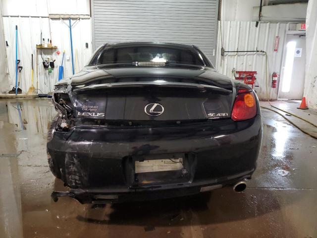 JTHFN48Y830037930 - 2003 LEXUS SC 430 BLACK photo 6