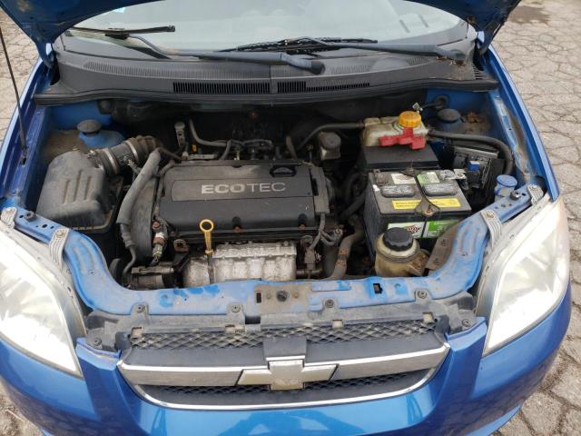 KL1TD5DE8AB054695 - 2010 CHEVROLET AVEO LS 蓝色 照片 11
