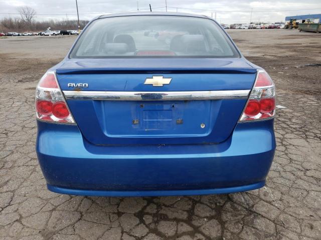 KL1TD5DE8AB054695 - 2010 CHEVROLET AVEO LS 蓝色 照片 6