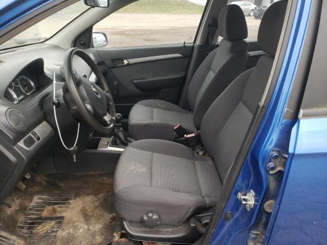 KL1TD5DE8AB054695 - 2010 CHEVROLET AVEO LS 蓝色 照片 7