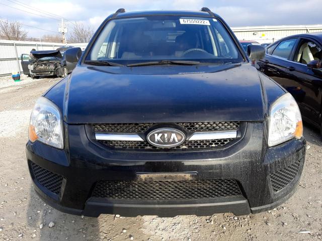 KNDJF724797659287 - 2009 KIA SPORTAGE L BLACK photo 5