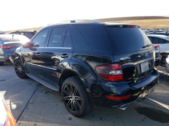 4JGBB72E79A441311 - 2009 MERCEDES-BENZ ML 550 BLACK photo 2