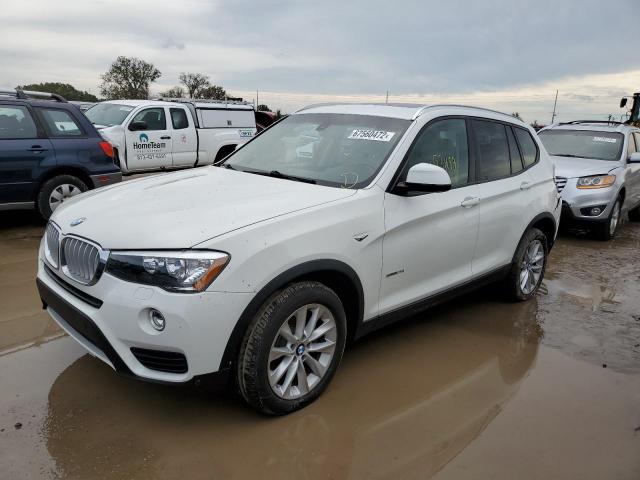 5UXWZ7C34H0X39798 - 2017 BMW X3 SDRIVE2 WHITE photo 1