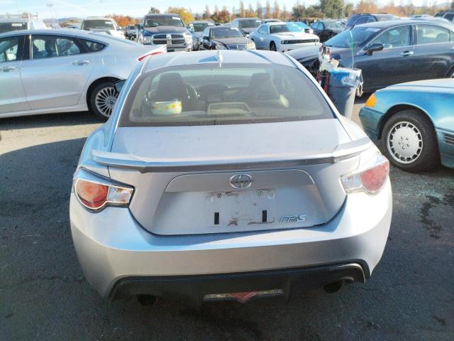 JF1ZNAA18F9701255 - 2015 TOYOTA SCION FR-S SILVER photo 6
