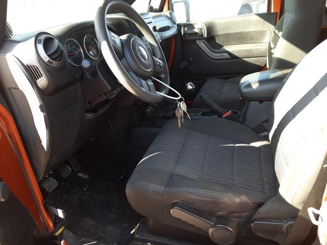 1J4AA2D13BL521757 - 2011 JEEP WRANGLER S ORANGE photo 7