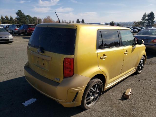 JTLKE50EX81056105 - 2008 TOYOTA SCION XB 金色 照片 3