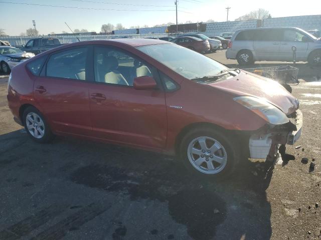 JTDKB20U177574593 - 2007 TOYOTA PRIUS HYBR RED photo 4