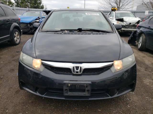2HGFA1F60AH046726 - 2010 HONDA CIVIC LX-S أسود صورة 5