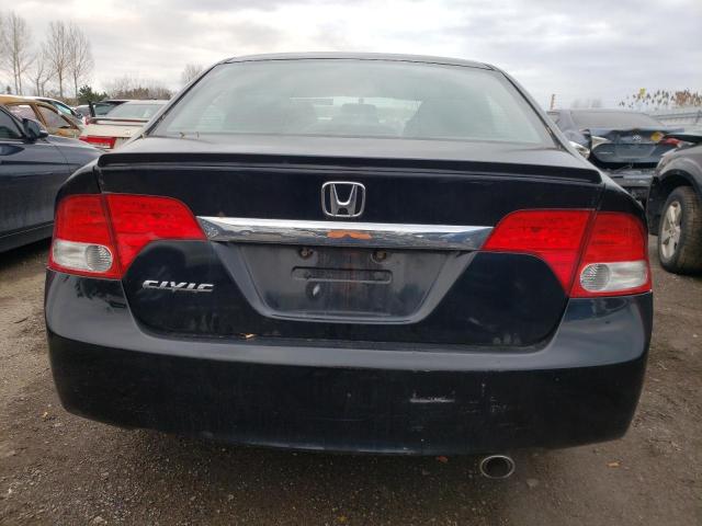 2HGFA1F60AH046726 - 2010 HONDA CIVIC LX-S أسود صورة 6