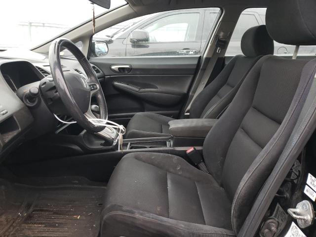 2HGFA1F60AH046726 - 2010 HONDA CIVIC LX-S أسود صورة 7