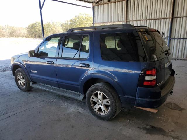 1FMEU63847UB18694 - 2007 FORD EXPLORER X BLUE photo 2