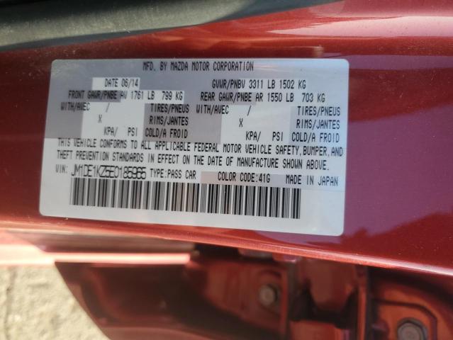 JM1DE1KZ5E0185965 - 2014 MAZDA MAZDA2 SPO 红色 照片 13