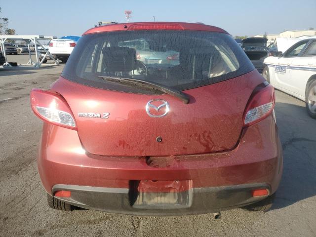 JM1DE1KZ5E0185965 - 2014 MAZDA MAZDA2 SPO RED photo 6