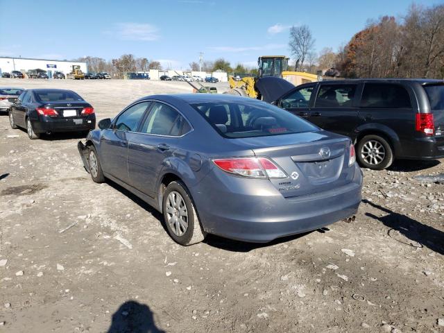 1YVHZ8BHXA5M53504 - 2010 MAZDA 6 I GRAY photo 3