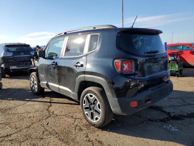 ZACCJBCB0HPF25889 - 2017 JEEP RENEGADE T BLACK photo 2