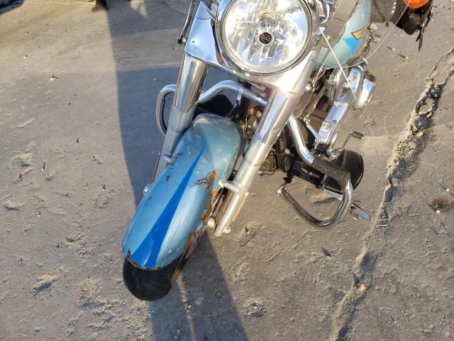 1HD1BX5177Y019955 - 2007 HARLEY-DAVIDSON FLSTF BLUE photo 9