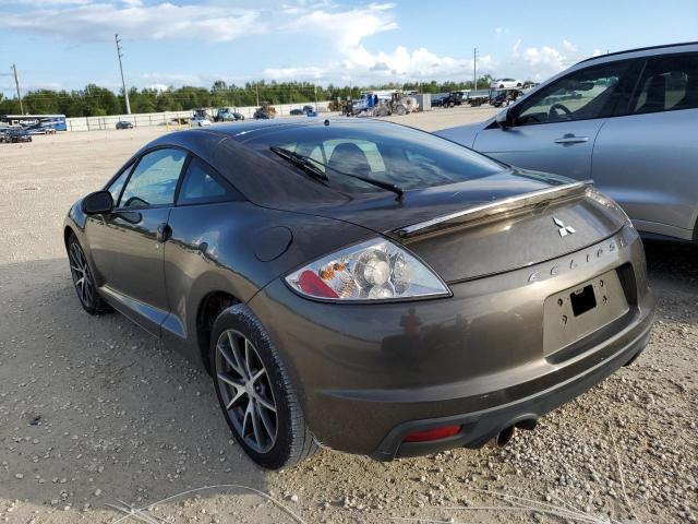 4A31K5DF9CE006376 - 2012 MITSUBISHI ECLIPSE GS CHARCOAL photo 3