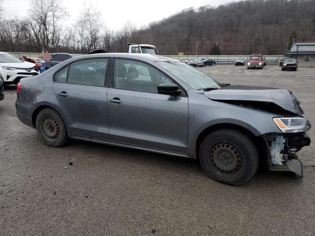 3VW1K7AJ4CM315008 - 2012 VOLKSWAGEN JETTA BASE GRAY photo 4