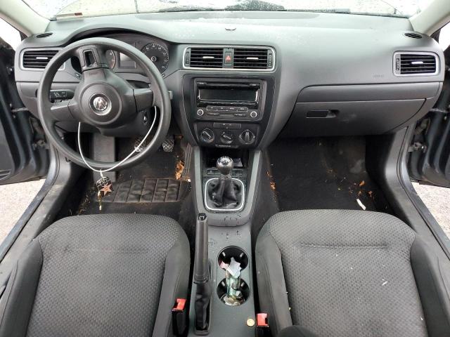 3VW1K7AJ4CM315008 - 2012 VOLKSWAGEN JETTA BASE GRAY photo 8