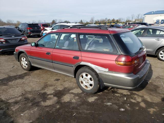 4S3BG6854V7625121 - 1997 SUBARU LEGACY OUT MAROON photo 2