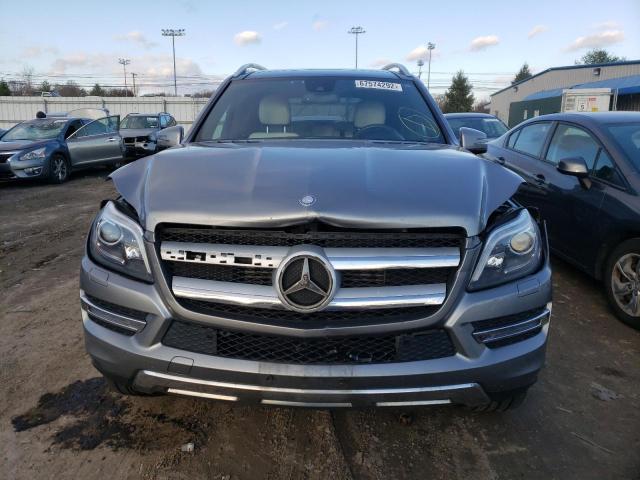 4JGDF2EE7FA604255 - 2015 MERCEDES-BENZ GL 350 BLU GRAY photo 5