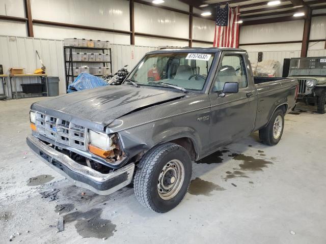 1FTCR10U3MTA16922 - 1991 FORD RANGER GRAY photo 1