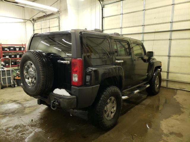 5GTDN136X68127236 - 2006 HUMMER H3 BLACK photo 3