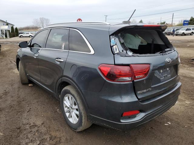 5XYPGDA34LG635103 - 2020 KIA SORENTO L GRAY photo 2