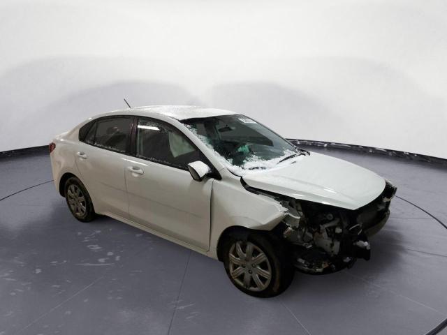 3KPA24ADXME364916 - 2021 KIA RIO LX WHITE photo 4