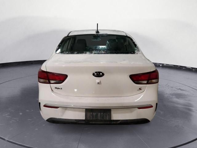 3KPA24ADXME364916 - 2021 KIA RIO LX WHITE photo 6