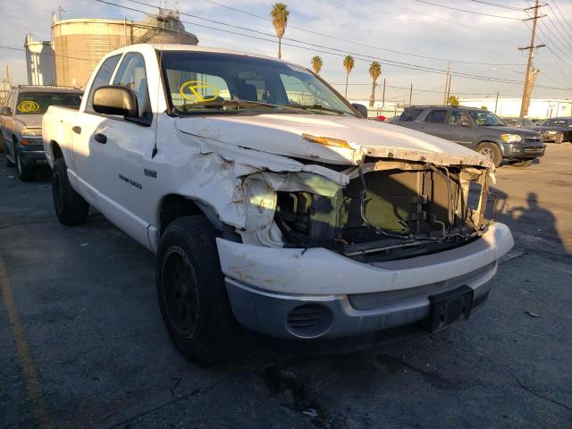 1D7HA18286J163029 - 2006 DODGE RAM 1500 S WHITE photo 1