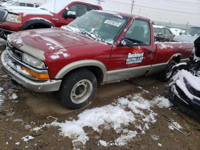 1GCCS14X5W8162320 - 1998 CHEVROLET S TRUCK S1 BURGUNDY photo 1