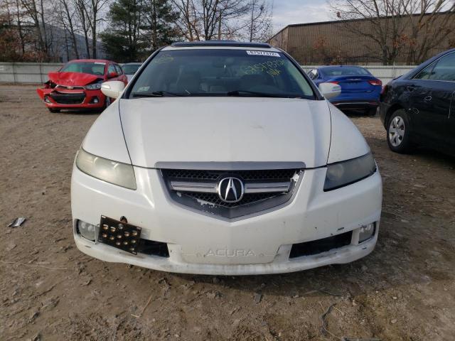 19UUA76597A021039 - 2007 ACURA TL TYPE S WHITE photo 5