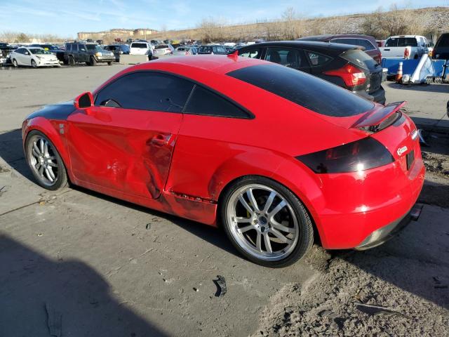 TRUAF38J881001362 - 2008 AUDI TT 2.0T RED photo 2